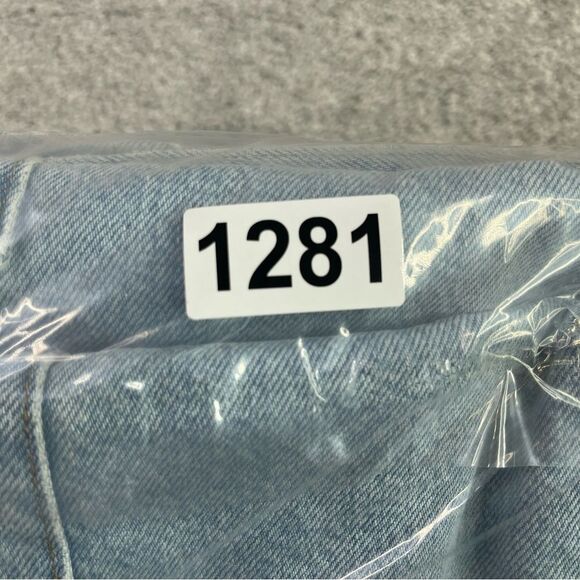 AGOLDE Minka Wide Leg Cargo Jeans Women’s 25 Blue High Rise Organic Cotton - Picture 15 of 15